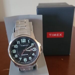 Brand New Timex Expedition Field 40mm Stainless Steel Expansion Band Men's Watch